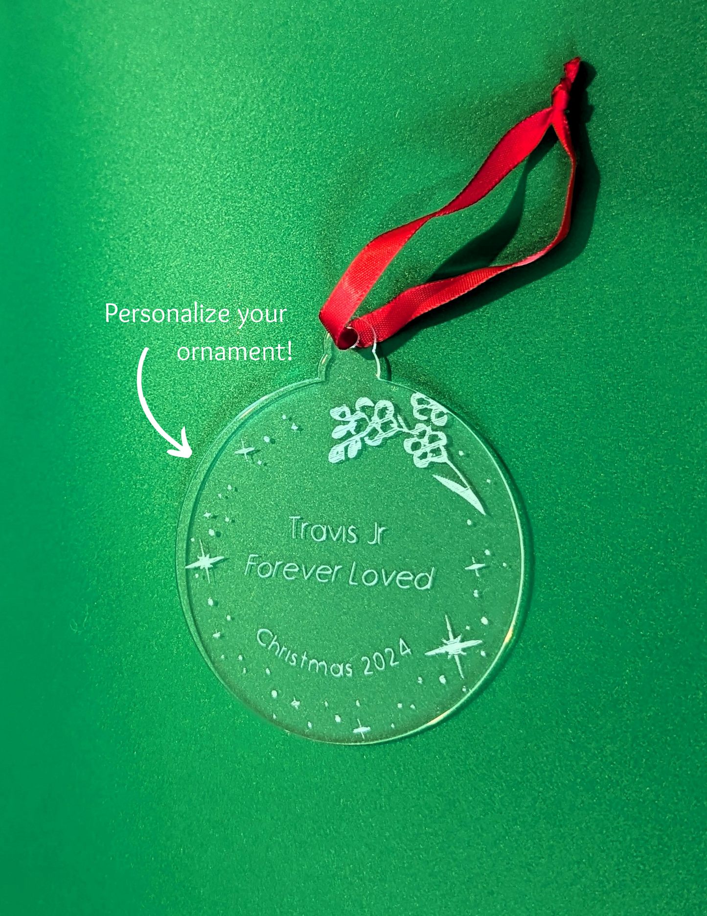 **NEWLY ADDED!** Ornaments - Personalizable