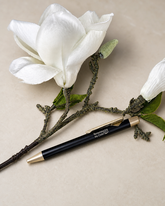 Remembering My Child Pen with Pen Holder
